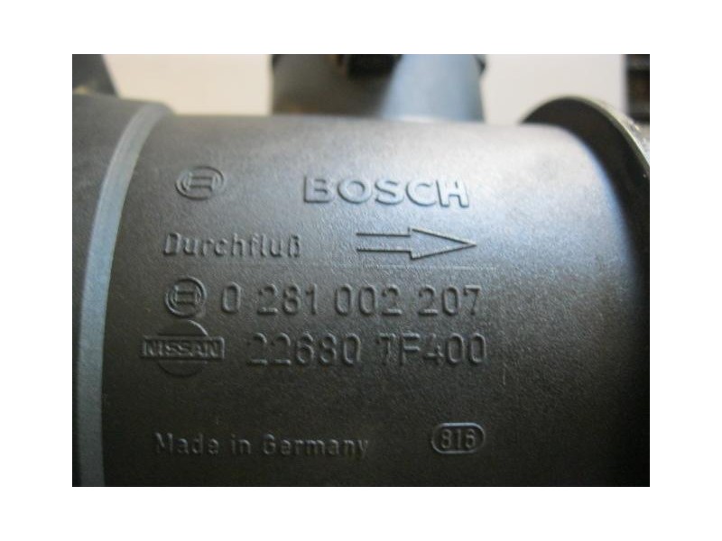 Recambio de caudalimetro : nissan terrano : 2.7d-td27 ti terranoii (125,12cv)3p [1998] para nissan terrano 2.7d-td27 ti terranoi