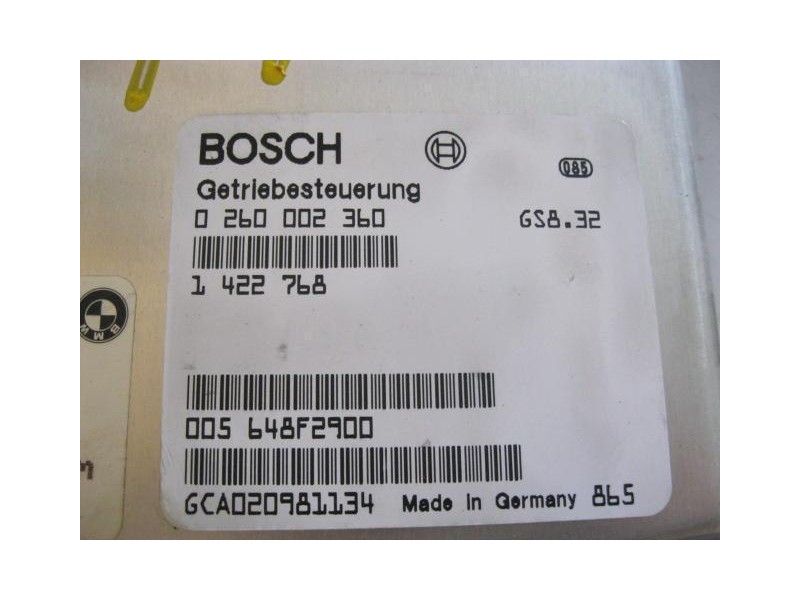 Recambio de centralita : bmw 528 : 2.8 g /28-6s-1 4p (193,12cv) [1998] para bmw  528 2.8 g /28-6s-1 referencia OEM IAM 026000236