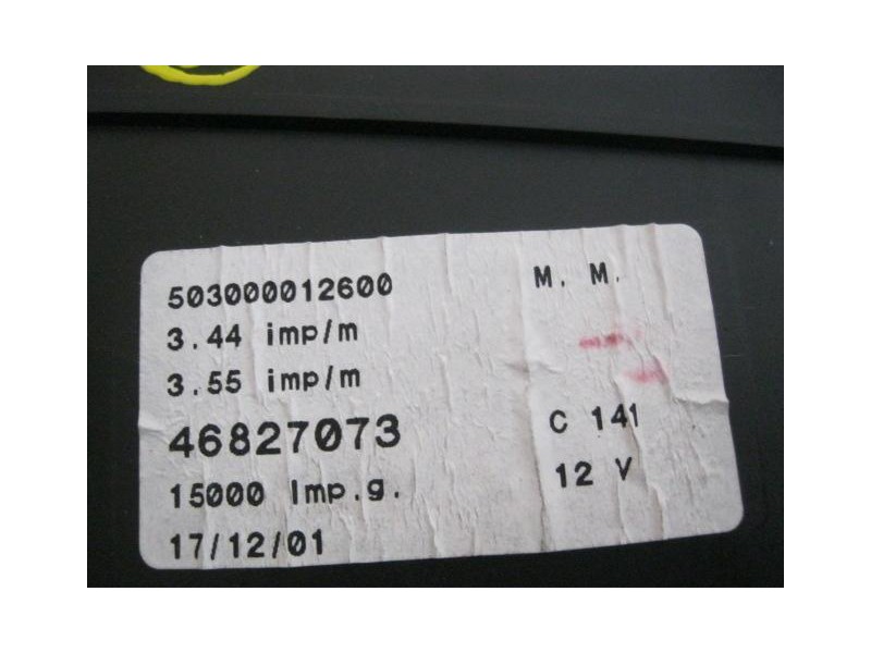 Recambio de cuadro instrumentos : lancia lybra : 2.4 jtd -839a6000 (140cv)5p [2003] para lancia lybra 2.4 jtd -839a6000 (140cv 2