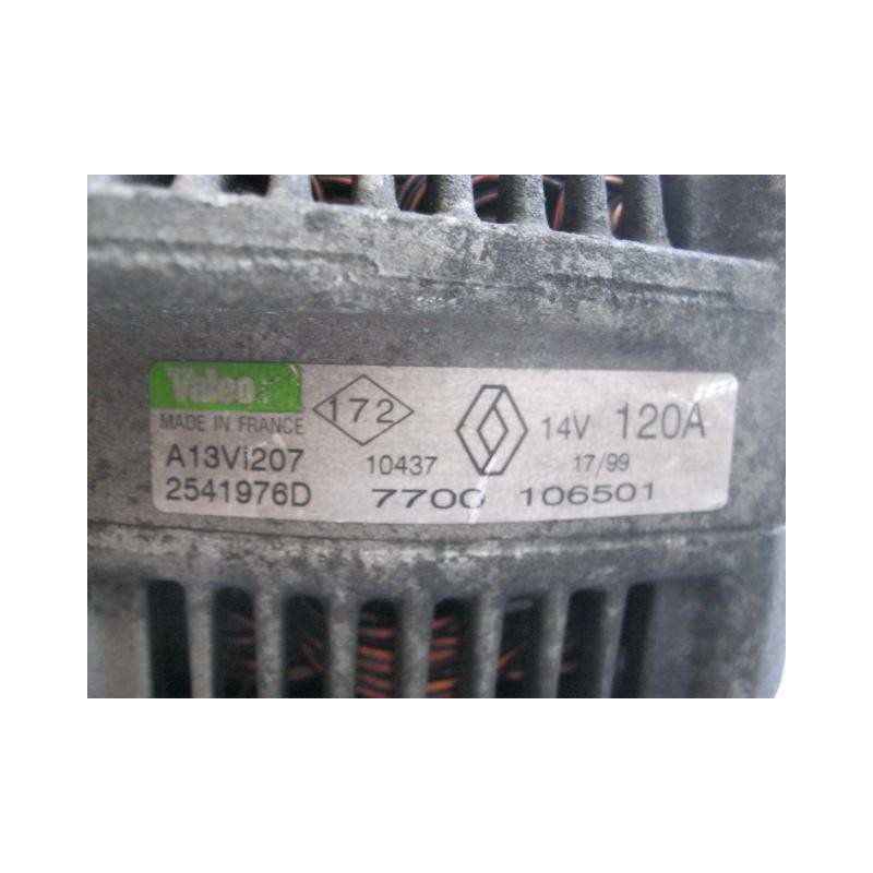 Recambio de alternador : renault laguna : 1.9 d/f9q f7 (97,92cv) 5p [1999] para renault laguna 1.9 d/f9q f7 referencia OEM IAM 7