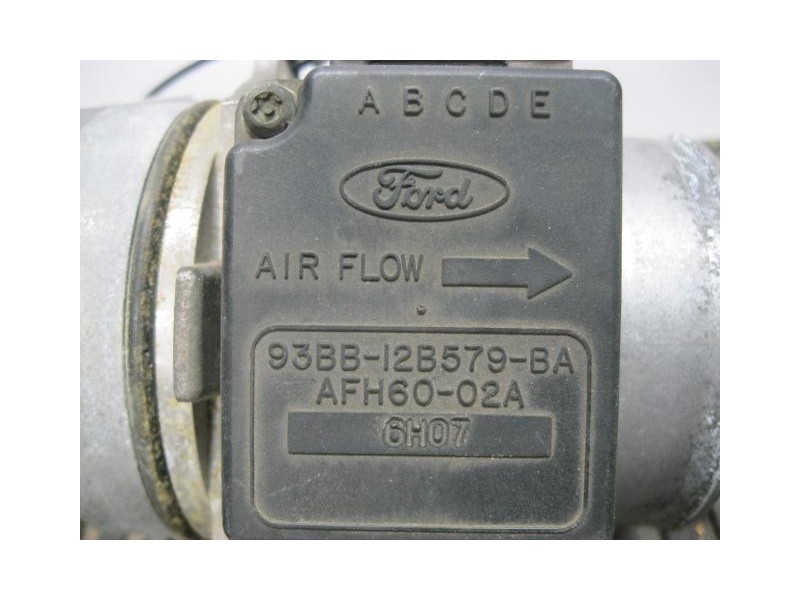 Recambio de caudalimetro : ford mondeo : 1.8 g/rkb (115,6cv) [1997] para ford mondeo 1.8 g/rkb referencia OEM IAM 93BB-12B579-BA
