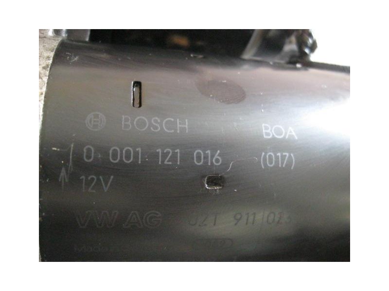 Recambio de motor arranque : skoda fabia : 1.4 g /aub (100,64cv) 5p ranchera [2002] para skoda fabia 1.4 g /aub ranchera referen