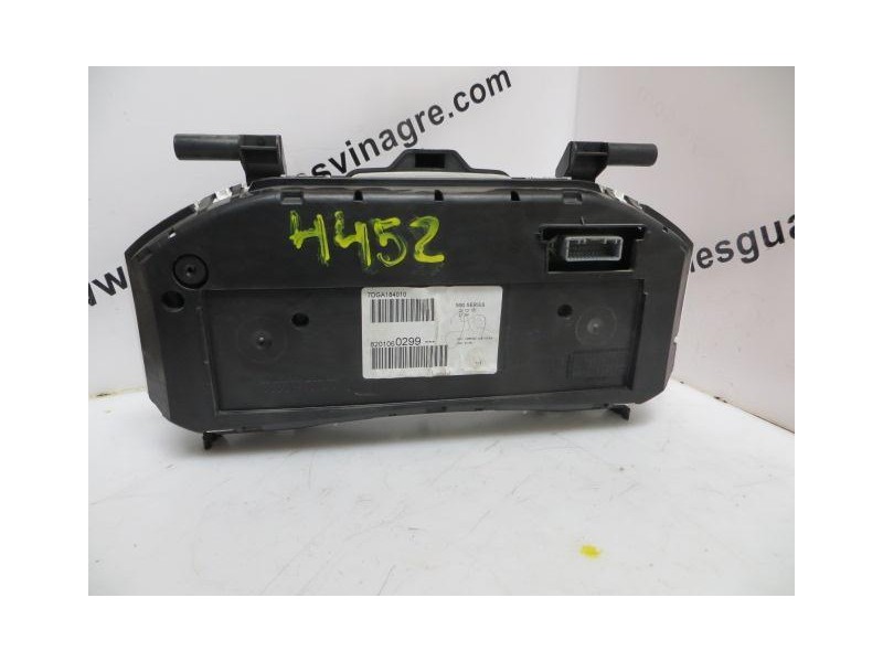 Recambio de cuadro instrumentos : renault clio : 1.5 dci /k9k t7 (85,68cv) 5p [2011] para renault clio 1.5 dci /k9k t7 referenci