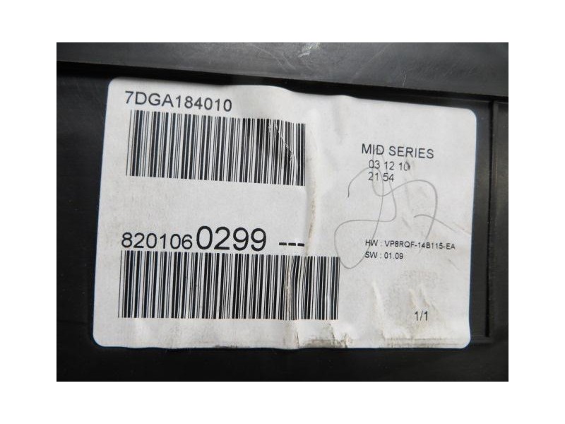 Recambio de cuadro instrumentos : renault clio : 1.5 dci /k9k t7 (85,68cv) 5p [2011] para renault clio 1.5 dci /k9k t7 referenci