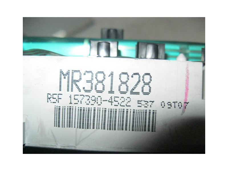 Recambio de cuadro instrumentos : mitsubishi galant : 2.0 td -4d68 (89,76cv) 4p [1999] para mitsubishi galant 2.0 td -4d68   4p 