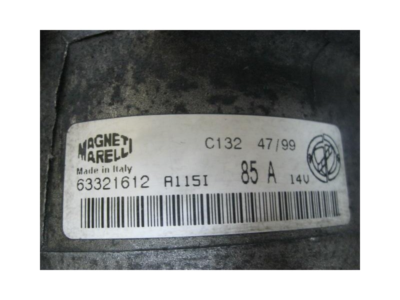 Recambio de alternador para alfa romeo 145 0.1 d referencia OEM IAM 63321612A115I  