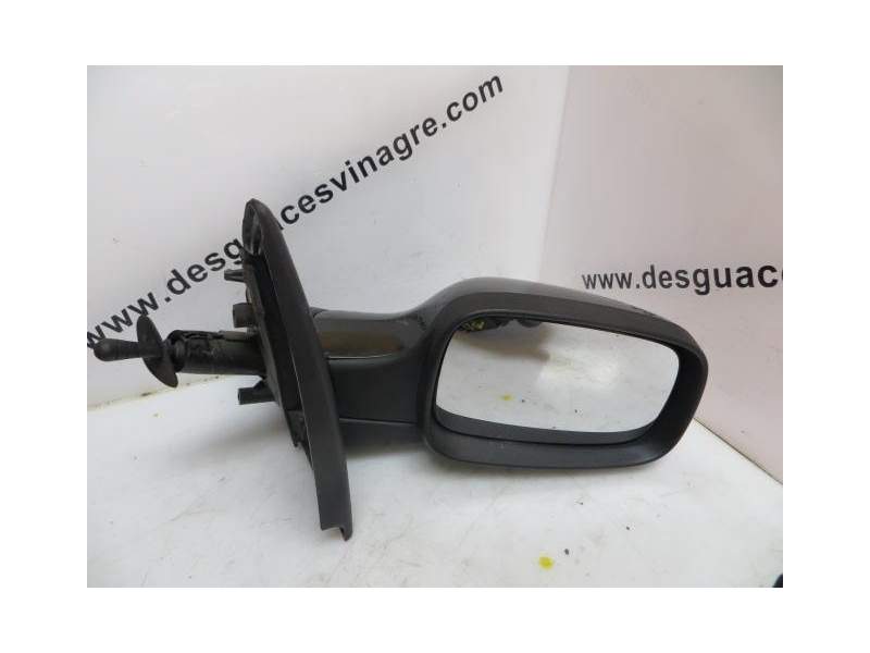 Recambio de retrovisor derecho para renault clio 1.5 dci /k9k t766 referencia OEM IAM NEGRO MANUAL  
