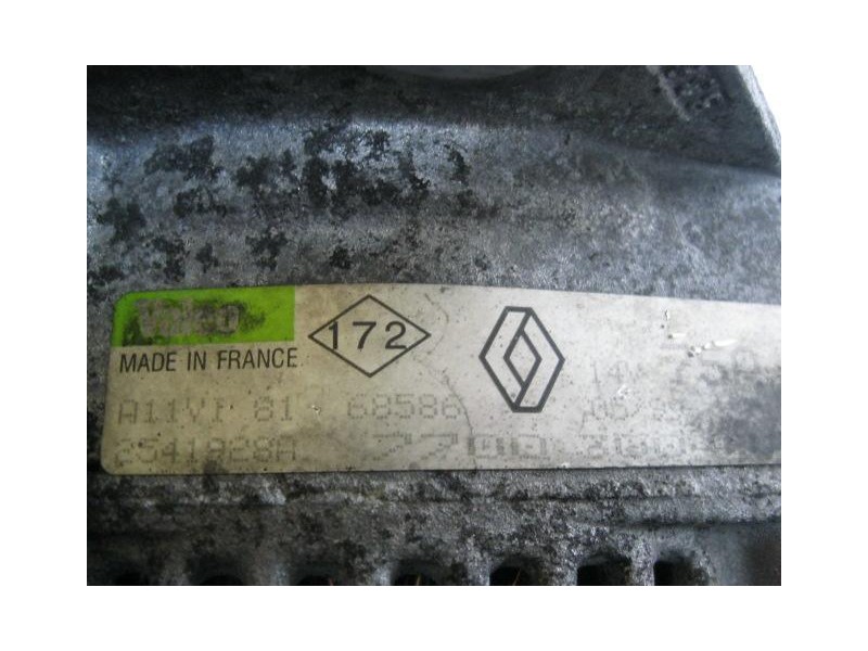 Recambio de alternador : opel movano : 2.5 td -s8u w7 (76,84cv) 5p [1999] para opel movano 2.5 td -s8u w7 referencia OEM IAM 254