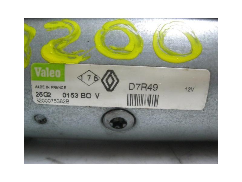 Recambio de motor arranque : renault laguna : 1.9 td/f9q c7 (119,68cv) 5p [2003] para renault laguna 1.9 td/f9q c7 referencia OE