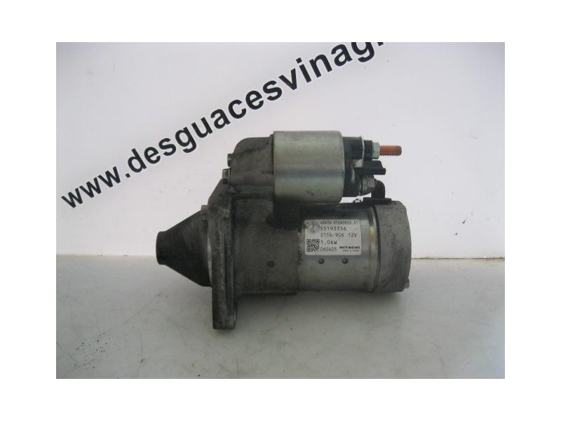 Recambio de motor arranque : fiat stilo : 1.4 g -843a1000 (95,2cv) 3p [2006] para fiat stilo 1.4 g -843a1000 referencia OEM IAM 