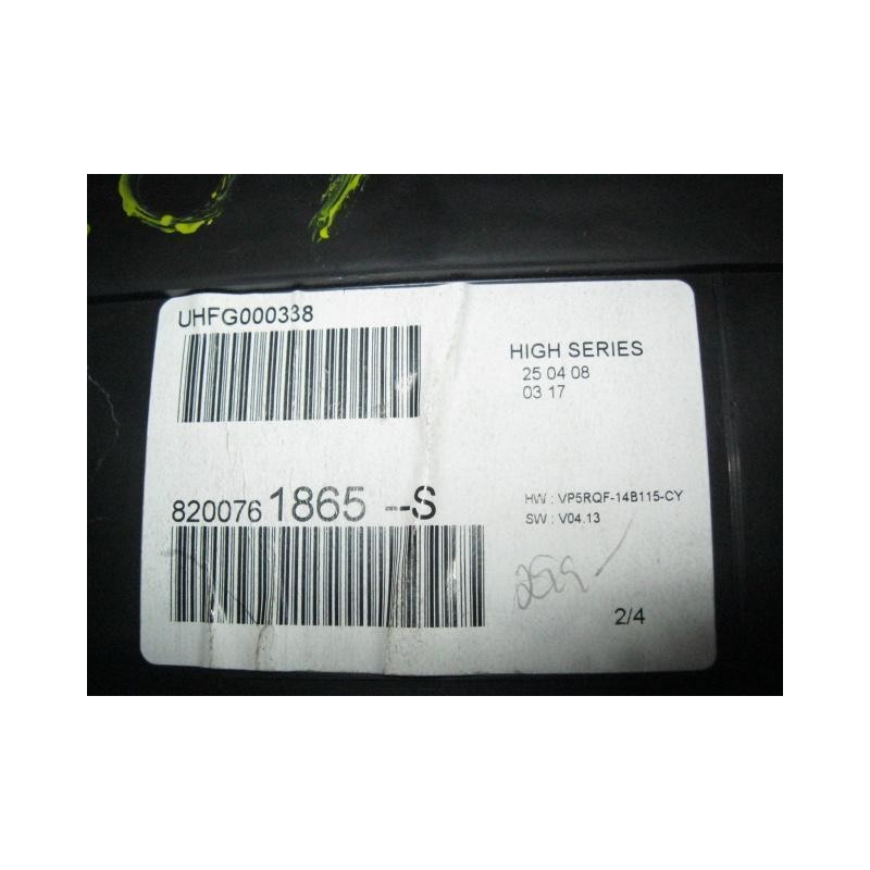 Recambio de cuadro instrumentos : renault clio : 1.5 td dci-(k9kn764) 5p [2009] para renault clio 1.5 td dci-(k9kn764)  5p refer