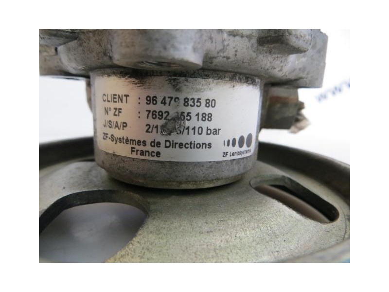 Recambio de bomba dirección : fiat ulysse : 2.2 jtd jtd-4hw-128cv monovolumen 5p [2006] para fiat ulysse 2.2 jtd jtd-4hw-128cv m