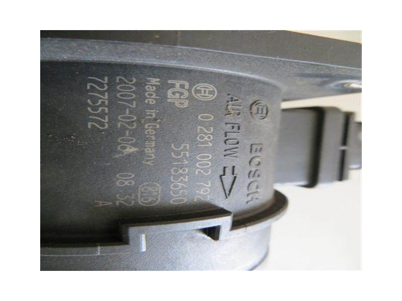 Recambio de caudalimetro : fiat punto : 1.3 d 90cv 5p(199a3000) [2007] para fiat punto 1.3 d 90cv 199a3000) referencia OEM IAM 0