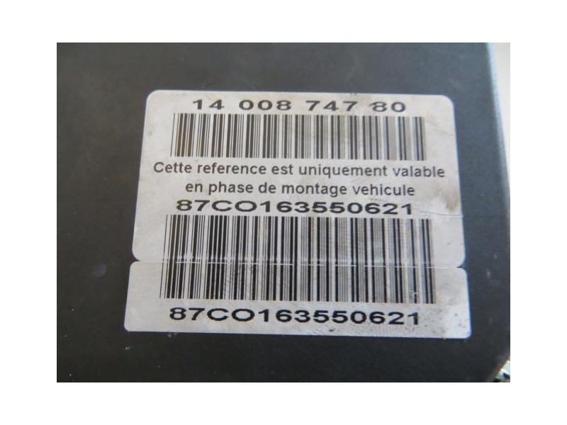 Recambio de abs : fiat ulysse : 2.0 d/rhr (136cv) [2006] para fiat ulysse 2.0 d/rhr referencia OEM IAM   