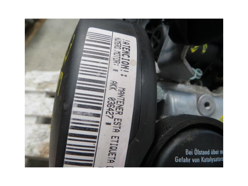 Recambio de motor gasolina : seat cordoba : 1.4 g -akk (59,84cv) 4p [2001] para seat cordoba 1.4 g -akk referencia OEM IAM AKK  