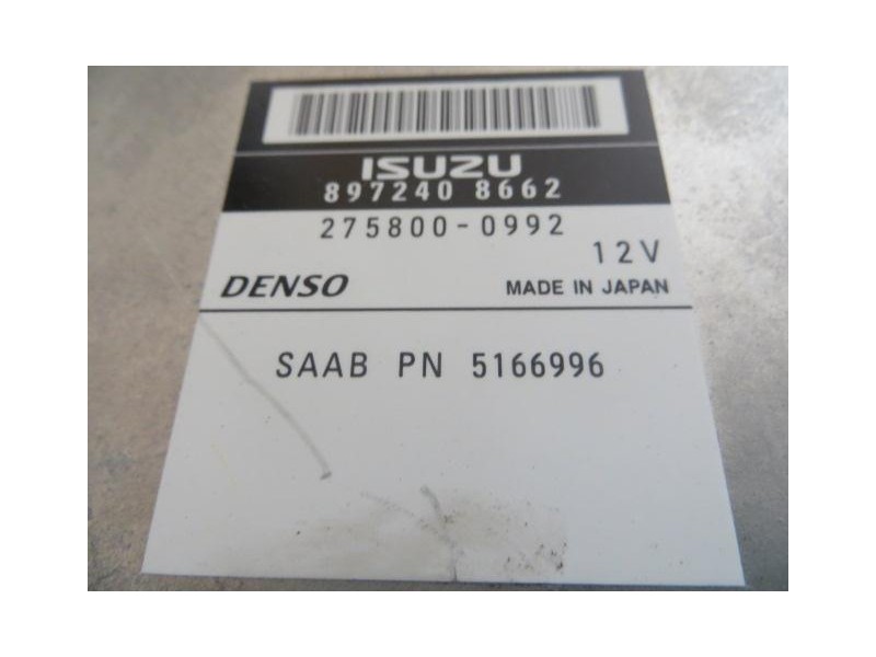 Recambio de centralita : saab 9-5 : 3.0 tid d308l 177cv 4p [2001] para saab  9-5 3.0 tid d308l 177cv referencia OEM IAM 275800-0