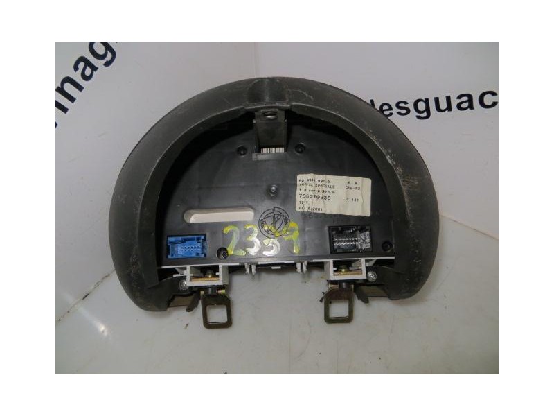 Recambio de cuadro instrumentos : fiat seicento : 1.1 g-176b.2000(54,4cv)gasolina 3p [2001] para fiat seicento 1.1 g-176b.2000ga