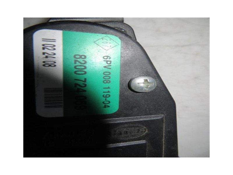 Recambio de potenciómetro aceleración : renault master : 2.5 d /g9u (133,28cv) a6 [2008] para renault master 2.5 d /g9u a6 refer