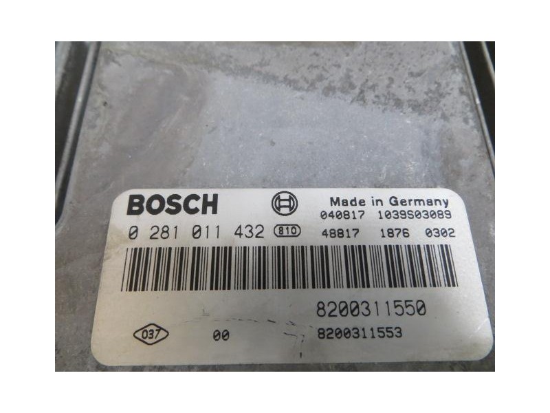 Recambio de centralita : renault master : 2.5 td td-dci/g9u a 750 (114,24cv) 5p [2004] para renault master 2.5 td td-dci/g9u a 7