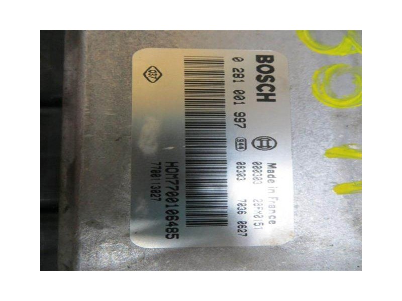 Recambio de centralita : renault laguna : 1.9 dci /f9q b7 (107,44cv) 5p [2000] para renault laguna 1.9 dci /f9q b7 referencia OE