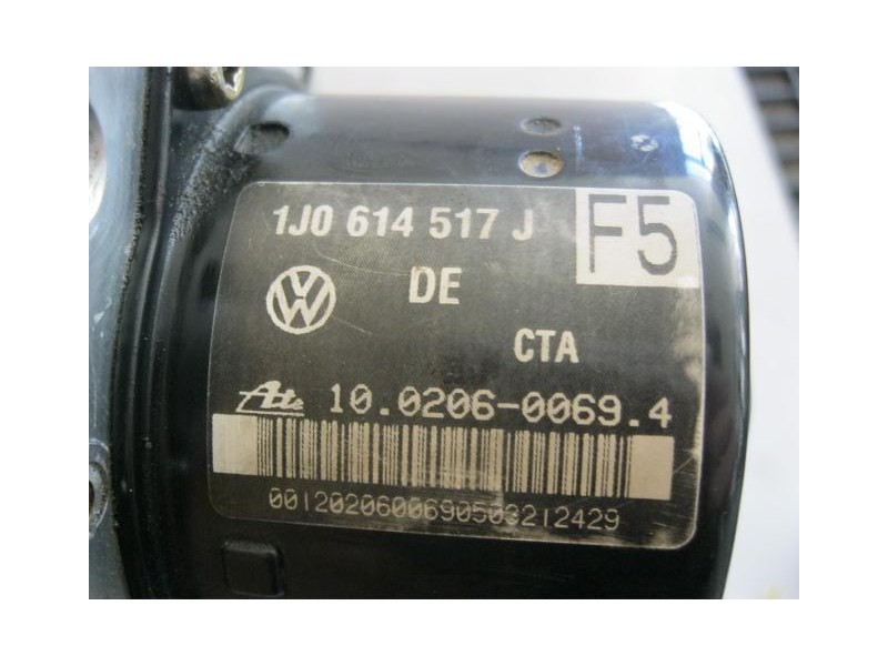 Recambio de abs : volkswagen golf : 1.9 td -asv (110,16cv) 5p [2003] para volkswagen golf 1.9 td -asv   referencia OEM IAM 1J061