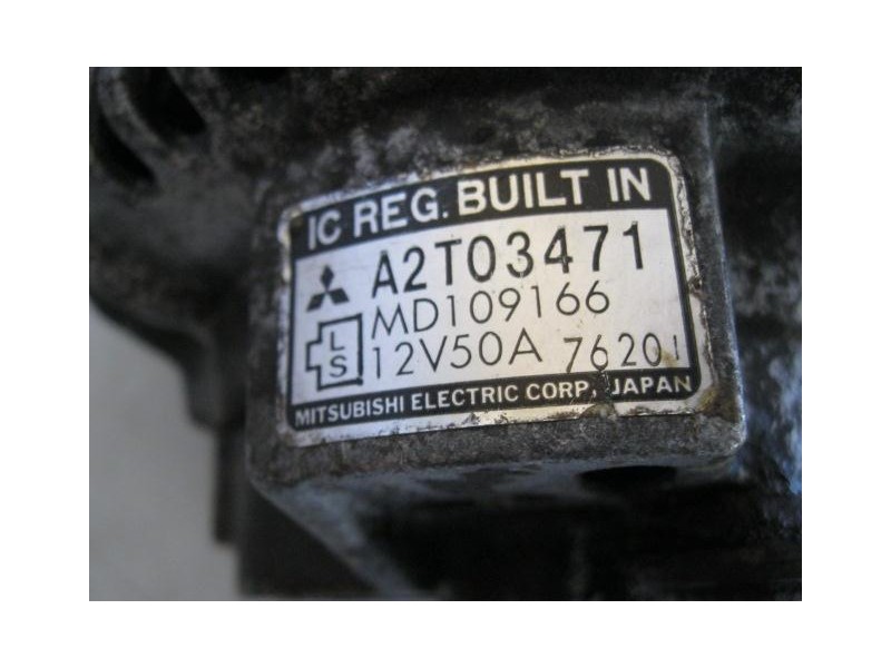 Recambio de alternador : mitsubishi montero : 2.6 g 2.6/g-4tiempos . (103,36cv)5p [1987] para mitsubishi montero 2.6 g 2.6/g-4ti