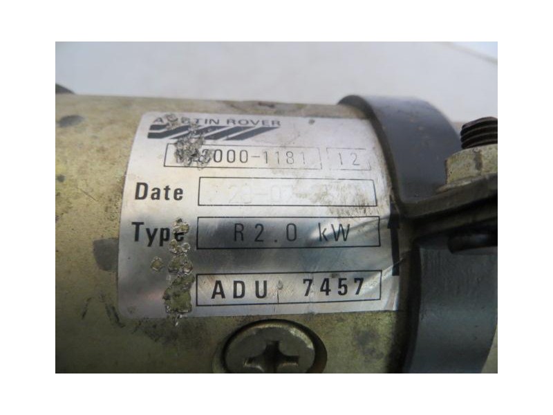 Recambio de motor arranque : rover 418 : 1.8 d -a8a (87,72cv) 4p [1994] para rover  418 1.8 d -a8a referencia OEM IAM   