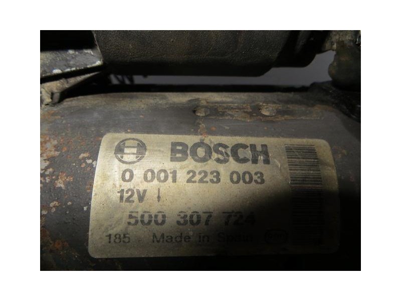 Recambio de motor arranque : iveco ( camion ) : 2.8 td /8140.43b (106,08cv) [2001] para iveco ( camion ) 2.8 td /8140.43b refere