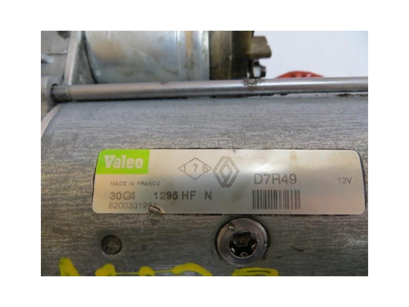 Recambio de motor arranque : renault scenic : 1.9 dci f9q 612 5p [2004] para renault scenic 1.9 dci f9q 612 referencia OEM IAM 8