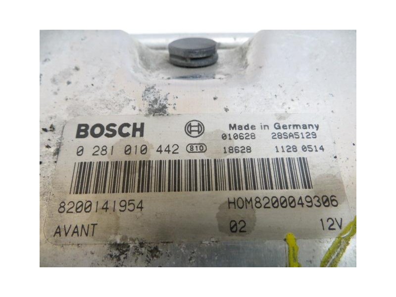 Recambio de centralita : renault megane : 1.9 td /f9q q7 [2001] para renault megane 1.9 td /f9q q7 referencia OEM IAM 0281010442