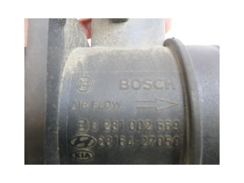 Recambio de caudalimetro : kia cerato : 2.0 td -d4ea (112,2cv) 5p [2005] para kia cerato 2.0 td -d4ea  5p referencia OEM IAM 028