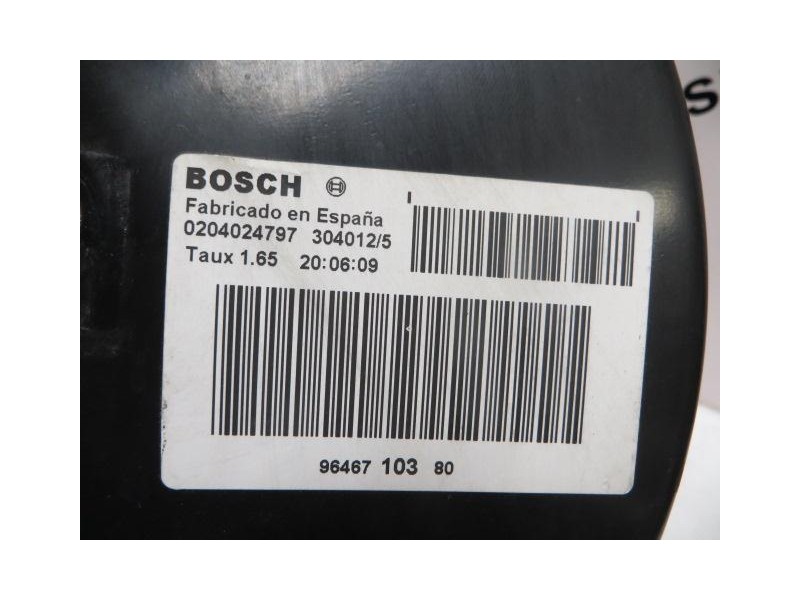 Recambio de servofreno : citroen c 5 : 2.0 hdy td rhz ( 109cv ) 4p [2003] para citroen c 5 2.0 hdy td rhz ( 109cv )  4p referenc