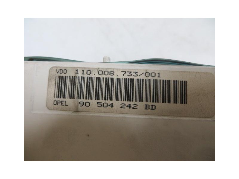 Recambio de cuadro instrumentos : opel vectra : 1.7 d -x17dt (81,60cv) 4p [1996] para opel vectra 1.7 d -x17dt referencia OEM IA