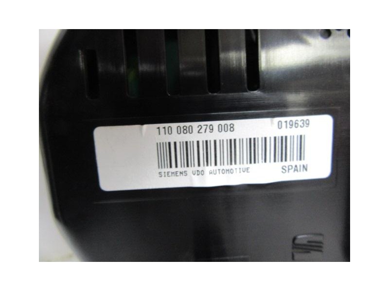 Recambio de cuadro instrumentos : seat altea : 1.6 g (101,97cv) [2007] para seat altea 1.6 g referencia OEM IAM 110080279008  