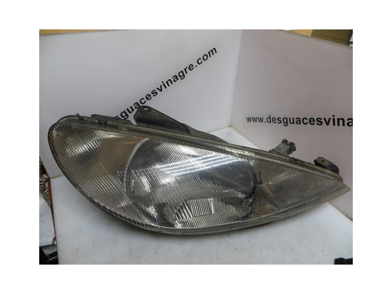 Recambio de faro dcho. : peugeot 206 : 1.9 d -wjy (69,36cv)5p [2001] para peugeot 206 1.9 d -wjy (69,36cv 1.9 d -wjy 5p referenc