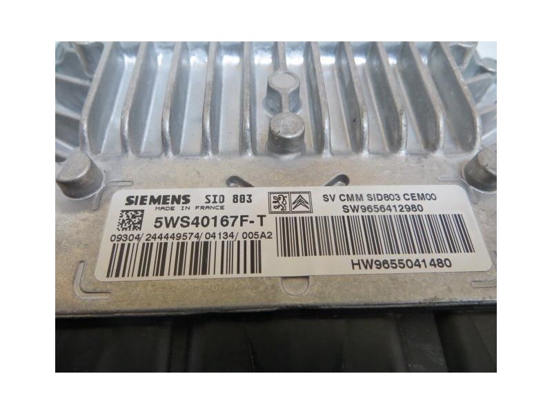 Recambio de centralita : peugeot 407 : 2.0 hdi -d -rhr (136cv) 4p [2004] para peugeot 407 2.0 hdi -d -rhr referencia OEM IAM 5WS