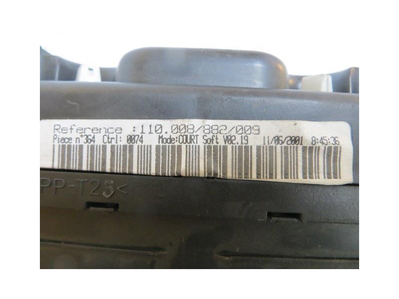 Recambio de cuadro instrumentos : peugeot 406 : 1.8 g 16v 4p [1999] para peugeot 406 1.8 g  16v      4p referencia OEM IAM 11000