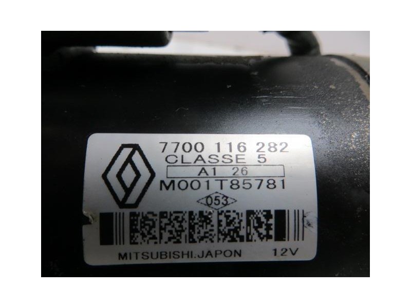 Recambio de motor arranque : renault megane : 1.9 td dci/f9q k7 (102cv) 4p [2001] para renault megane 1.9 td dci/f9q k7 referenc