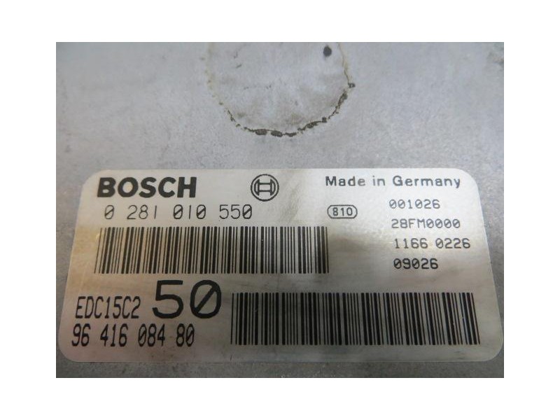 Recambio de centralita : citroen xsara : 2.0 hdi d-rhy (89,76cv)5p [2000] para citroen xsara 2.0 hdi d-rhy (89,76cv 2.0 hdi d-rh