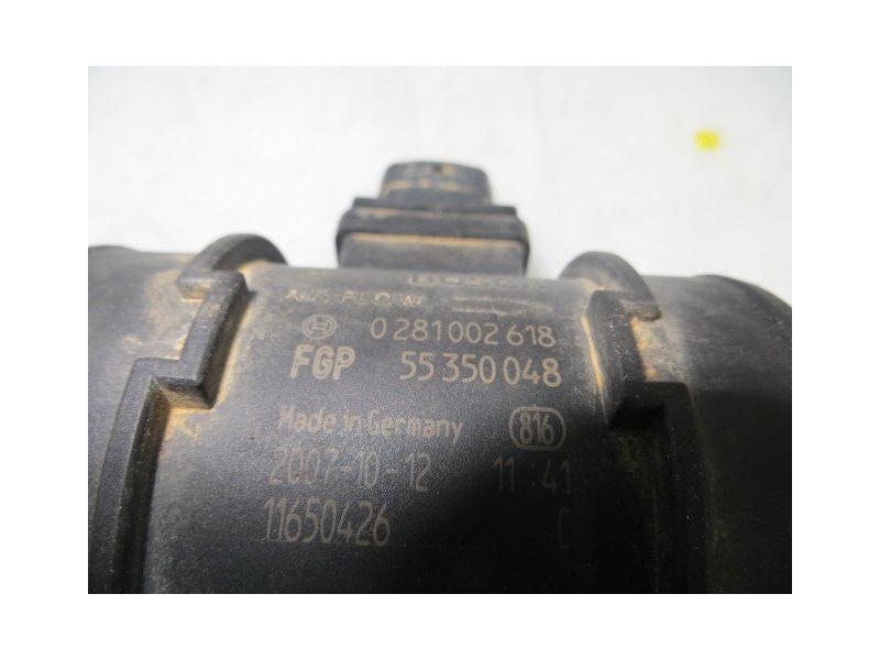 Recambio de caudalimetro : opel vectra : 1.9 td -z19dt (119,68cv) [2008] para opel vectra 1.9 td -z19dt referencia OEM IAM 02810