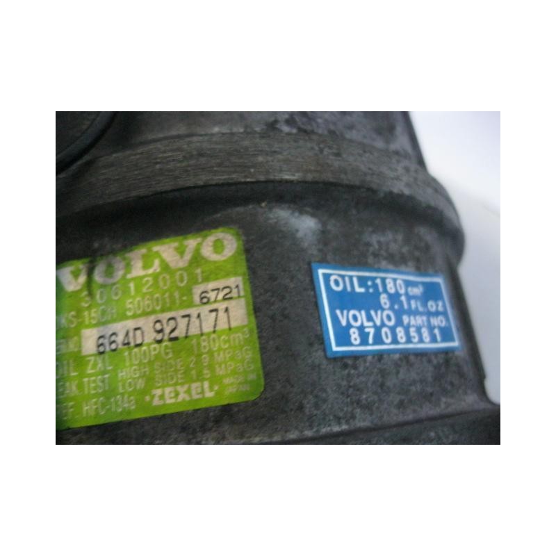 Recambio de aire acondicionado : volvo v40 : 1.9 g -b4204s (140,08cv) 5p [2000] para volvo v40 1.9 g -b4204s referencia OEM IAM 