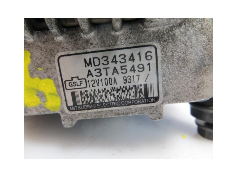 Recambio de alternador : mitsubishi carisma : 1.8 g 115 cv 4g93 [1999] para mitsubishi carisma 1.8 g 115 cv  4g93 referencia OEM