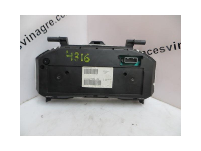 Recambio de cuadro instrumentos : renault clio : 1.5 dci /k9k t766 (85,68cv) 5p [2006] para renault clio 1.5 dci /k9k t766 refer