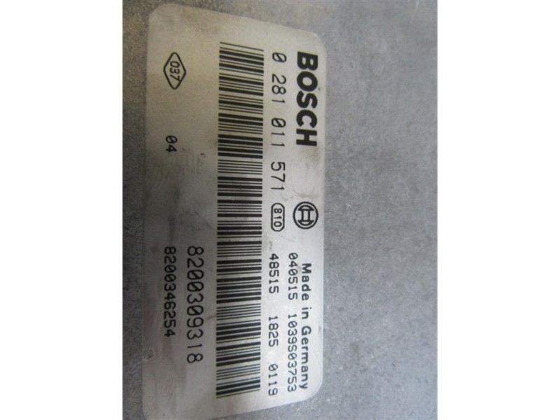 Recambio de centralita : renault vel satis : 2.2 dci (149,56cv) [2004] para renault vel satis 2.2 dci referencia OEM IAM 0281011