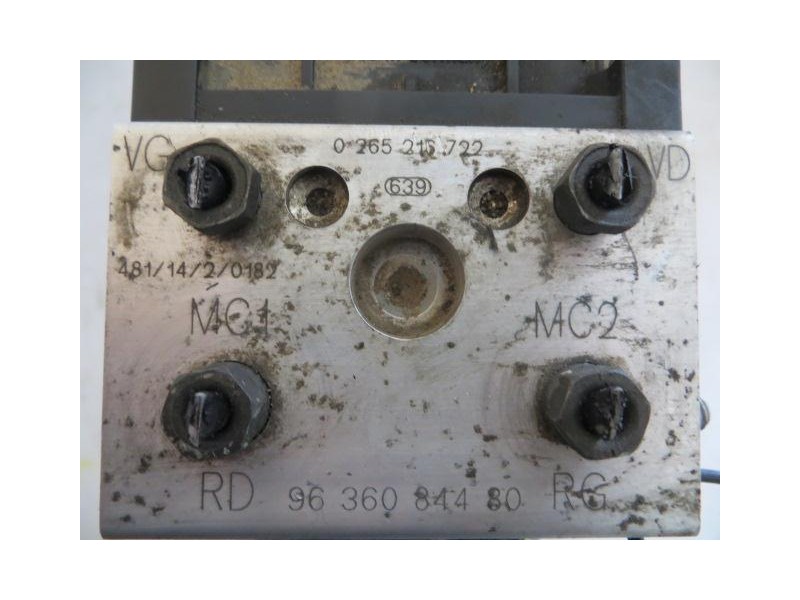 Recambio de abs : citroen xsara : 2.0 hdi -rhy (89,76cv) [2004] para citroen xsara 2.0 hdi -rhy referencia OEM IAM 0265216722  