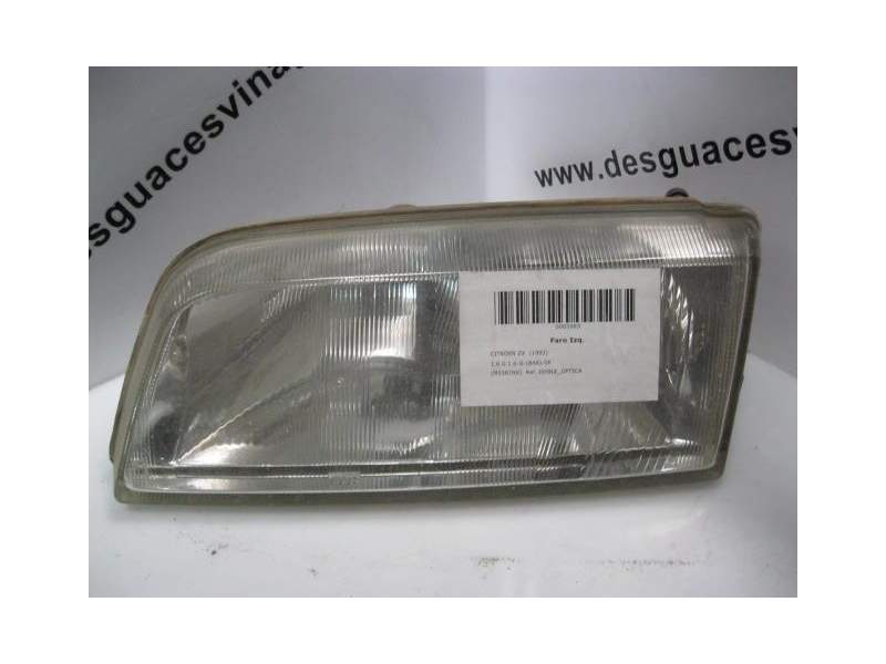 Recambio de faro izquierdo para citroën zx 1.6-g-b4a -5p referencia OEM IAM DOBLE_OPTICA  