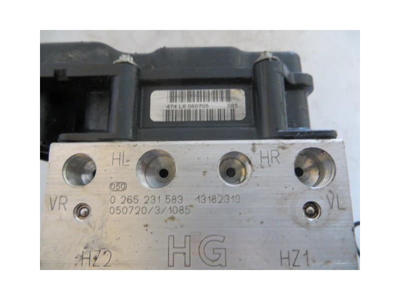 Recambio de abs : opel combo : 1.3 cdti -z13dt--69cv [2006] para opel combo 1.3 cdti -z13dt--69cv referencia OEM IAM 0265231583 