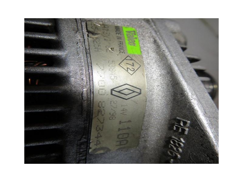 Recambio de alternador : renault laguna : 2.2d-g8t (83,34cv) [1995] para renault laguna 2.2d-g8t referencia OEM IAM 7700827344  