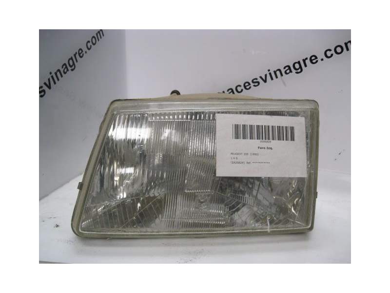 Recambio de faro izquierdo para peugeot 309 1.4 g-k2d referencia OEM IAM   