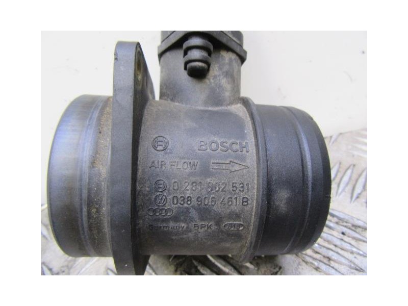 Recambio de caudalimetro : seat ibiza : 1.9 tdi (100,61cv) [2004] para seat ibiza 1.9 tdi referencia OEM IAM 0281002531BOSCH  